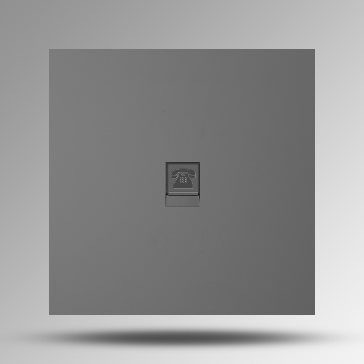 灰-电话